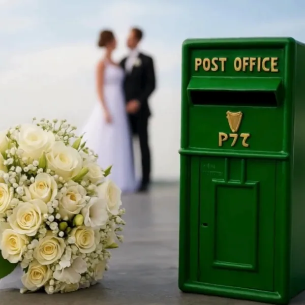 Cast iron post box