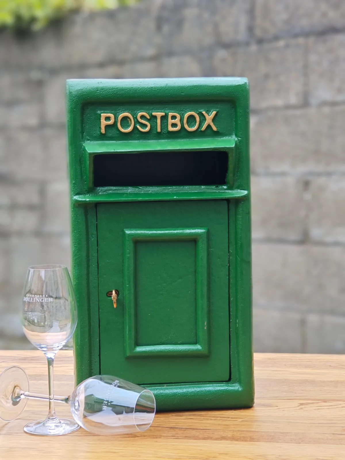 Vintage An Post Postbox Smaller — cast iron post box